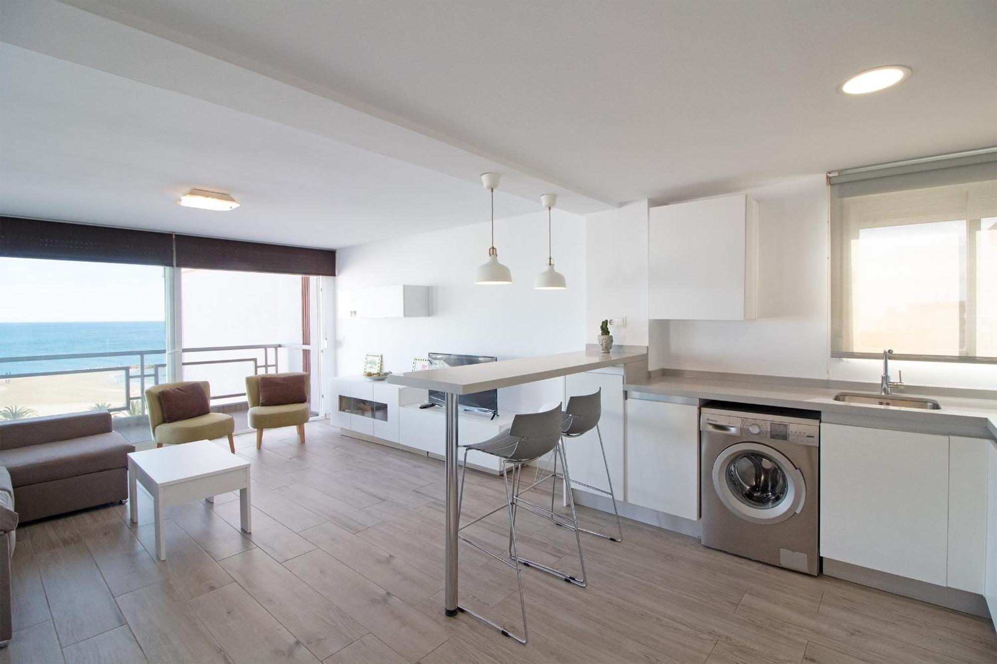 Global Properties, Apartamento Con Terraza E Increibles Vistas Al Mar Sagunto Extérieur photo